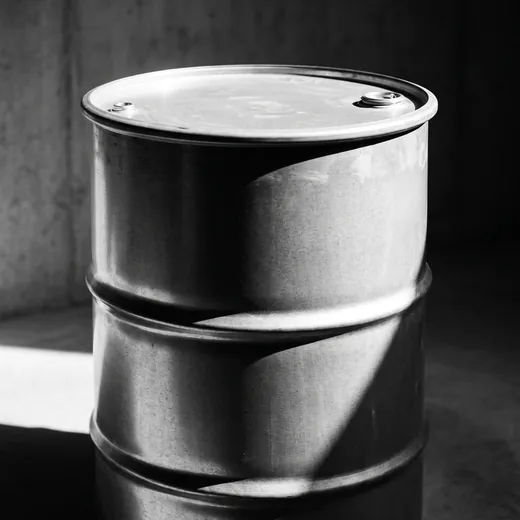 Steel industrial drum